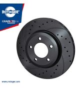 A6 4.2I V8 40V 04- BRZDOVÉ KOTÚČE ROTINGER GRAPHIT LINE SPORT PREDNÉ KUS