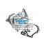 VODNÉ ČERPADLO RENAULT CLIO FLUENCE SCENIC MODUS THALIA TWINGO WIND 1, 4 1, 6 97- DACIA DOKKER DUSTER LODGY LOGAN SANDERO 1, 6 06- NISSAN KUBISTAR 1, 6 03- 7700105378